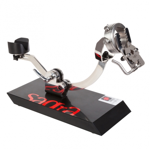 Ham stand evolution with rotating jaw 4 cm base Sagra image #1