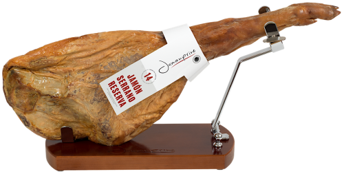 Folding ham stand with knife Buarfe - Spanish Jamonero Ham Holder image #3